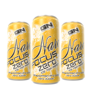 GN Narc Focus Ice Tea Peach - 24x 250ml Dosen