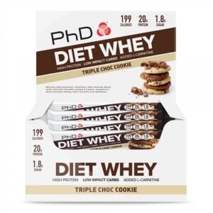 PhD Nutrition Diet Whey Bar 12x 65g
