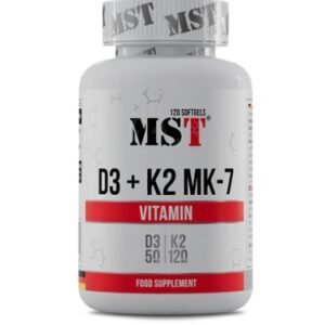 MST - Vitamin D3 + K2 + MK-7 120 Kapseln
