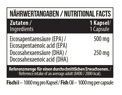 MST - Omega 3 Triglyciride 75% - 300 Softgels – Bild 2