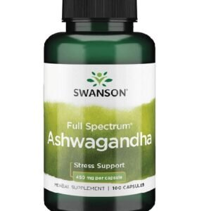 Swanson Ashwagandha 450mg - 100 Kapseln