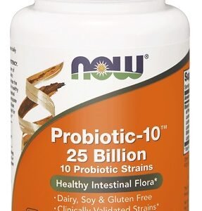 Now - Probiotic-10 25 Billion 50 Caps