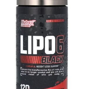 Nutrex Lipo 6 black 120 liquid caps