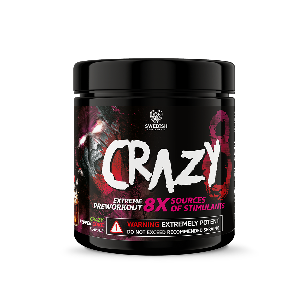Swedish Supplements Crazy 8 260g