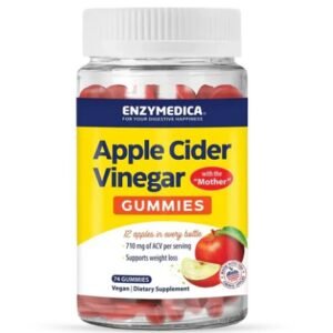 Enzymedica Apple Cider Vinegar Gummies 74 Gummies