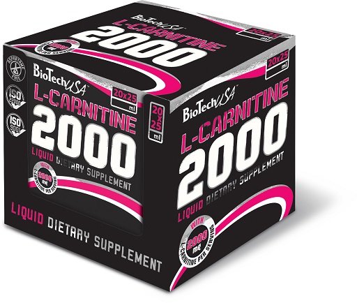 BioTech L-Carnitine Liquid 2000mg 20x25ml INAKTIV!!!