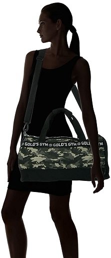 Golds Gym Camo Barrel Bag – Bild 3