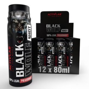 Activlab Black Wolf Preworkout Shot 12 x 80ml