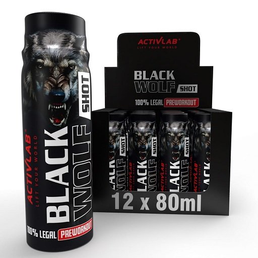 Activlab Black Wolf Preworkout Shot 12 x 80ml