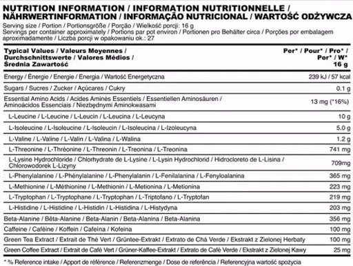 Optimum Nutrition EAA Energy 432g – Bild 2