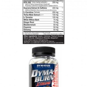 Dymatize Dyma Burn Xtreme 120 Kapsel