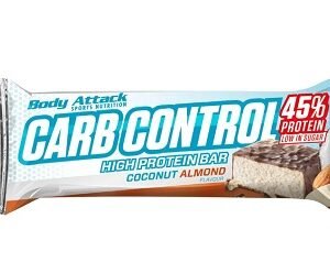 Body Attack Carb Control - Proteinriegel 100g (15 Riegel) OHNE ORIG. VERP.KARTON
