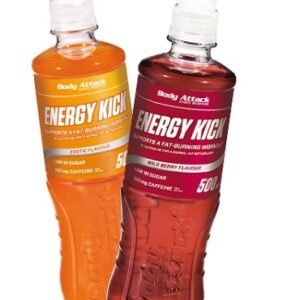 Body Attack Energy Kick Drink Wildberry 18x500ml