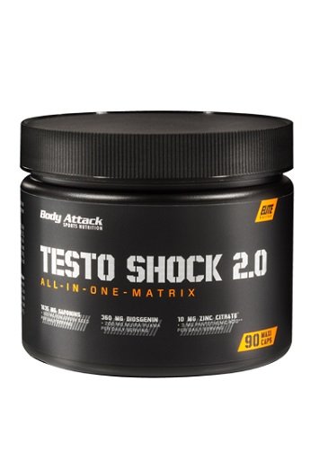 Body Attack Test Shock 2.0 - 90 Kapsel INAKTIV