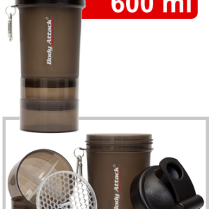 Body Attack SmartShake Logo - 600ml Gunsmoke