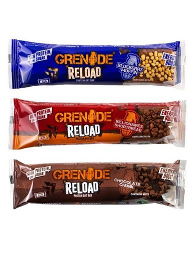 Grenade Reload Protein Oat Bar 12x70g