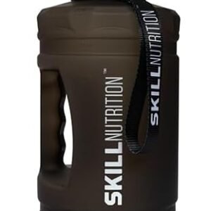 Skill Nutrition Bottle, Black - 2200 ml.