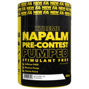 FA Nutrition Napalm PreContest Pumped Stimulant Free PROBEN 10x17,5g MIX