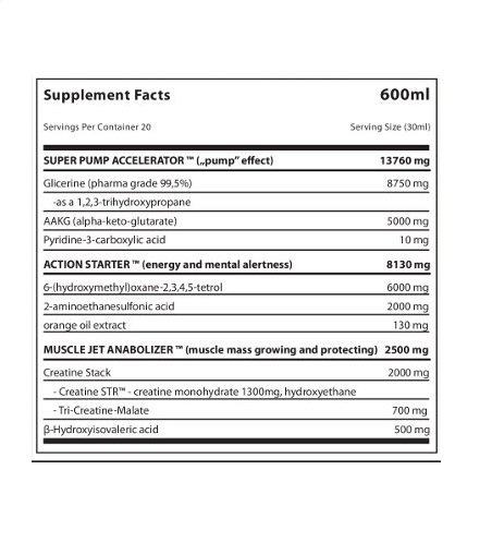 Megabol NITROGlycerin 600ml – Bild 3