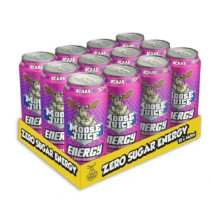 Muscle Moose Juice Energy Drink Zero Sugar - (12x440ml)