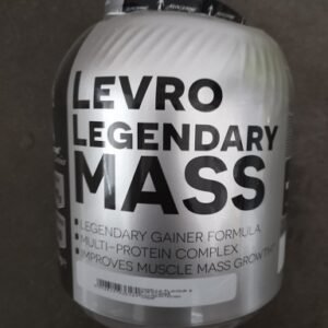 DAMAGED GAINER Kevin Levrone Legendary Mass 3kg Vanilla -> DECKEL EINGEDRÜCKT