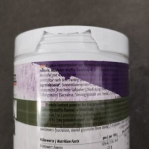 DAMAGED WHEY ProFuel V-PROTEIN vegan 4K blend 750g Blueberry Muffin -> DECKEL SEITL. BESCHÄDIGT
