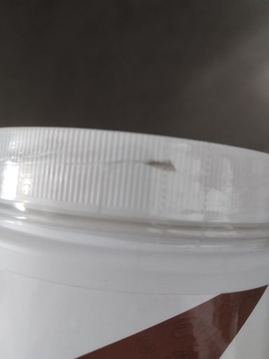 DAMAGED WHEY ProFuel VEGAN PROTEIN 1kg Schoko Kokos -> DECKEL SEITL. GEBROCHEN