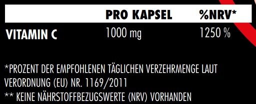 Big Zone Vitamin C 120 Kapseln – Bild 2
