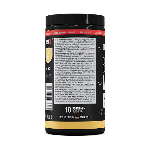 MST - Best Mass Gainer 1000g – Bild 3