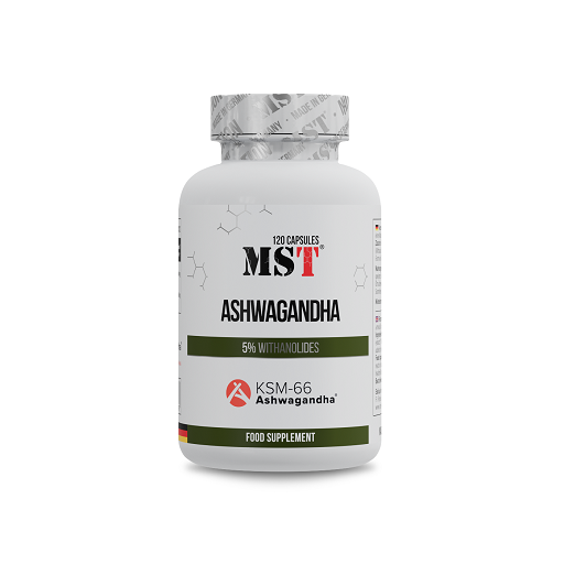 MST - Ashwagandha KSM 66® - 120 Caps